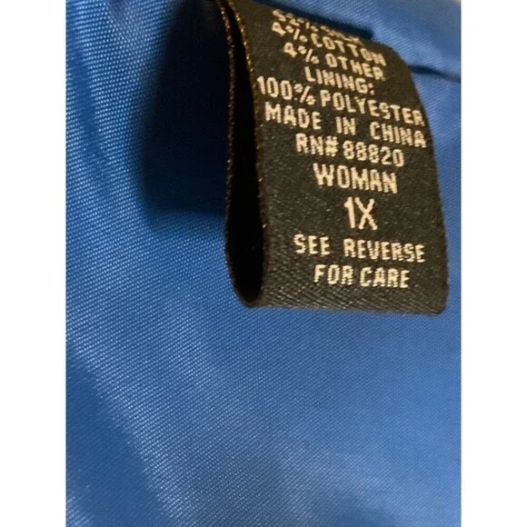 Theresa Renz Jacket size 1X - Picture 7 of 7